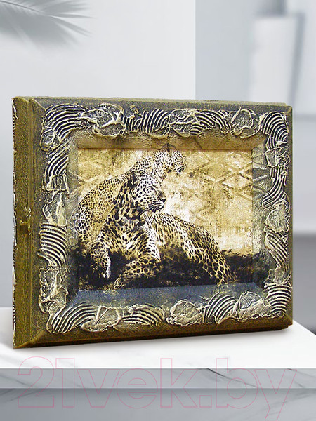 Изображение товара Ключница настенная Декарт Леопарды 8Л0195