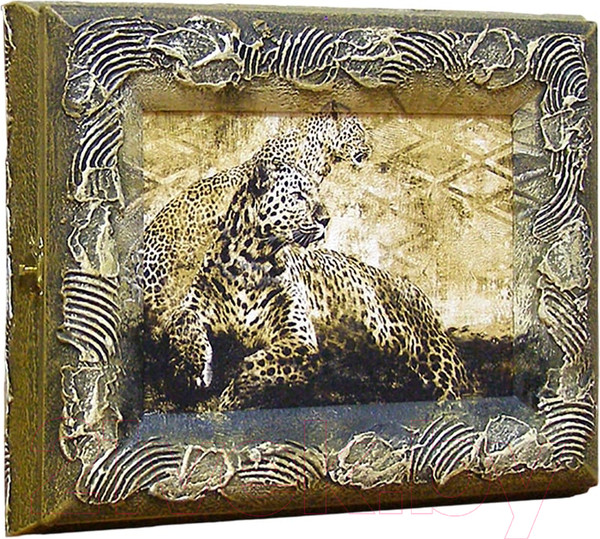 Изображение товара Ключница настенная Декарт Леопарды 8Л0195