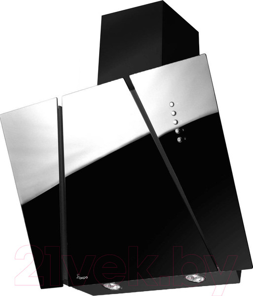 Изображение товара Вытяжка наклонная Akpo Cetias 60 WK-4 Eco (черный)