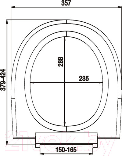 Изображение товара Сиденье для унитаза Milardo 020PP00M31
