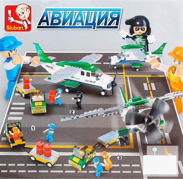 Изображение товара Конструктор Sluban Транспортный самолет / M38-B0362