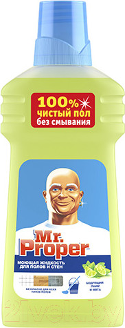 Изображение товара Универсальное чистящее средство Mr.Proper Лайм/Мята (500мл)
