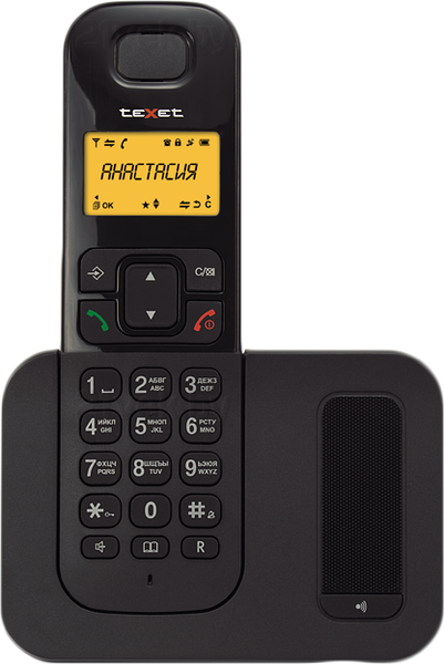 Изображение товара Беспроводной телефон Texet TX-D6605A (черный)