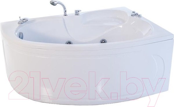 Изображение товара Ванна акриловая Triton Кайли 150x100 R Люкс (с гидромассажем)