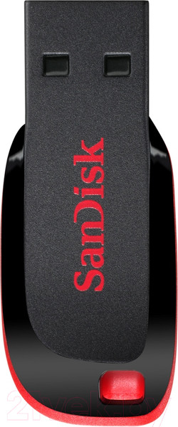 Изображение товара USB flash накопитель SanDisk Cruzer Blade Black 64GB (SDCZ50-064G-B35)