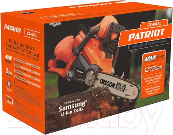 Изображение товара Пила цепная аккумуляторная PATRIOT СS 402XL