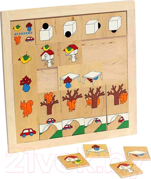 Изображение товара Развивающая игра Играй с умом Расположи в пространстве / 1318