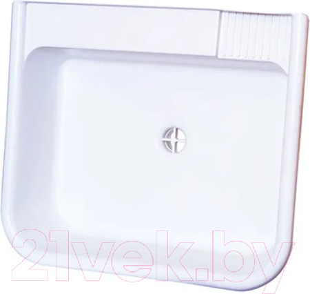 Изображение товара Раковина для дачи ЭлБЭТ Пластиковая М 36x42x14 (с выпуском)