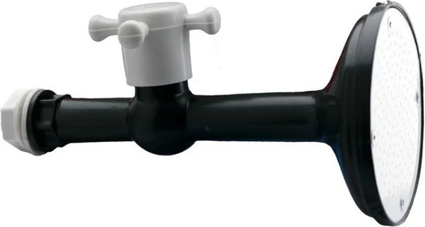 Изображение товара Лейка для дачного душа ЭлБЭТ С шаровым краном