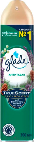 Изображение товара Освежитель воздуха Glade Антитабак (300мл)
