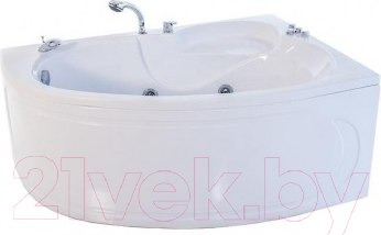 Изображение товара Ванна акриловая Triton Николь 160x100 L Люкс (с гидромассажем)