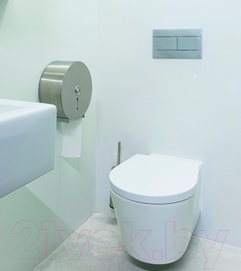 Изображение товара Кнопка для инсталляции Oli Slim 659046 (матовый хром)