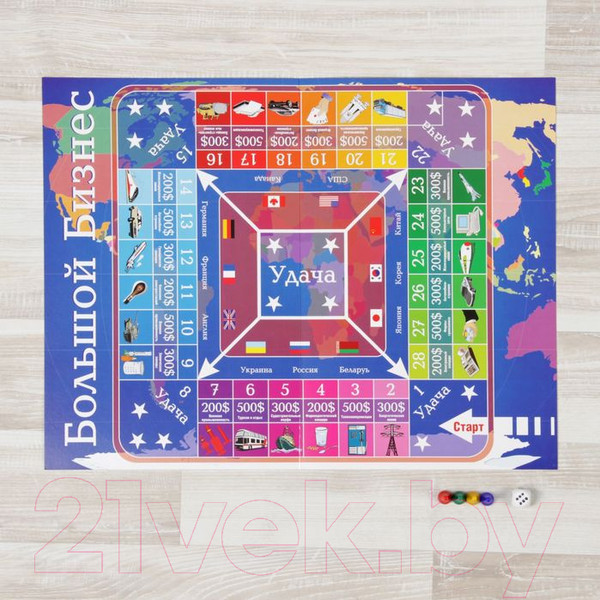 Изображение товара Настольная игра Topgame Бизнес. Игра на деньги / 01185