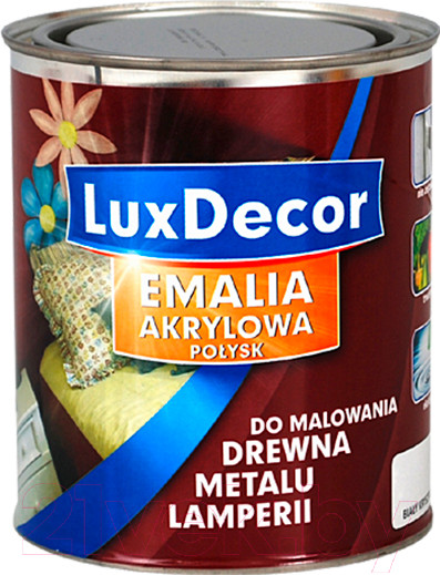 Изображение товара Эмаль LuxDecor Спелая слива (750мл, глянец)