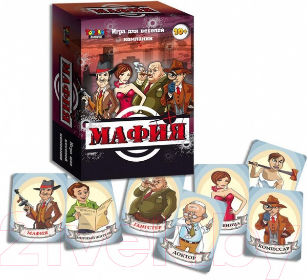 Изображение товара Настольная игра Topgame Мафия / 1230