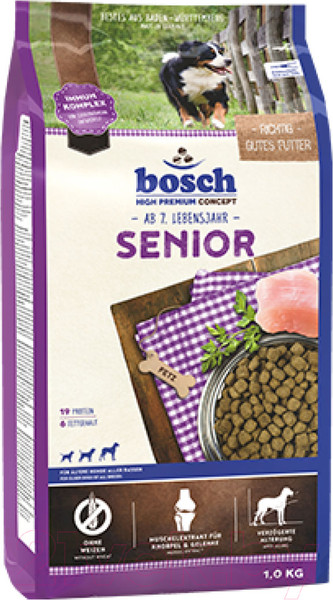 Изображение товара Сухой корм для собак Bosch Petfood Senior (1кг)