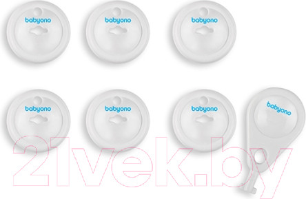 Изображение товара Набор заглушек для розеток BabyOno 950 (6шт)
