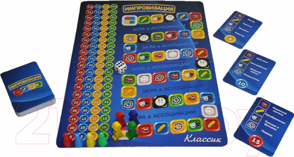 Изображение товара Настольная игра Play Land Импровизация: Классик / L-161
