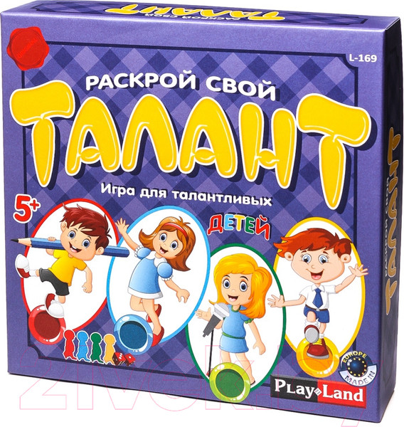 Изображение товара Настольная игра Play Land Раскрой свой талант / L-169
