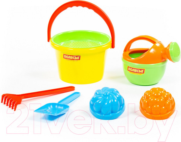 Изображение товара Набор игрушек для песочницы Полесье Набор №204 / 4368