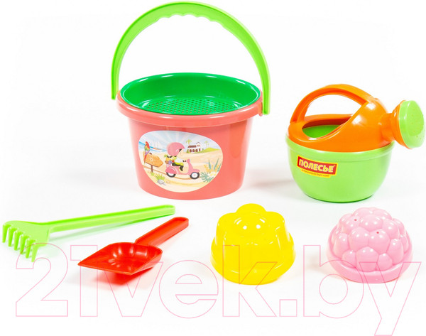 Изображение товара Набор игрушек для песочницы Полесье Набор №204 / 4368
