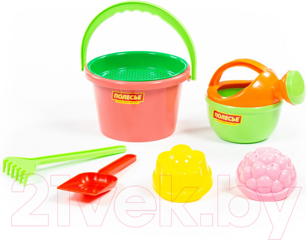 Изображение товара Набор игрушек для песочницы Полесье Набор №204 / 4368