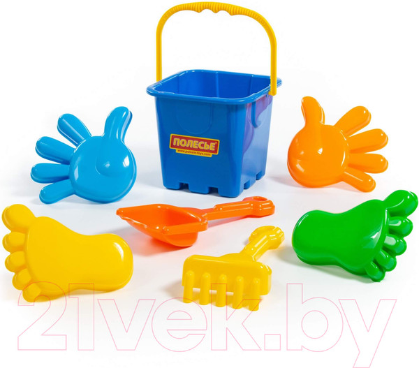 Изображение товара Набор игрушек для песочницы Полесье Набор №289 / 35516
