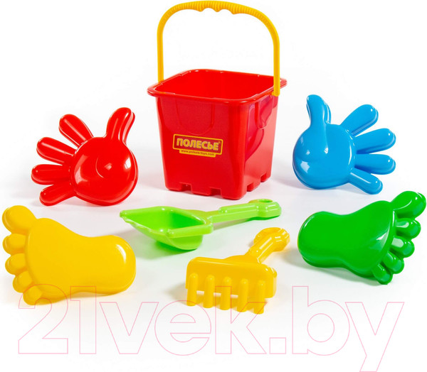 Изображение товара Набор игрушек для песочницы Полесье Набор №289 / 35516