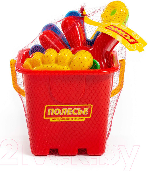 Изображение товара Набор игрушек для песочницы Полесье Набор №289 / 35516