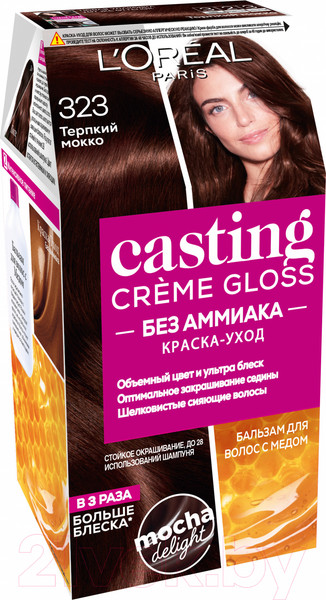 Изображение товара Крем-краска для волос L'Oreal Paris Casting Creme Gloss 323 (терпкий мокко)