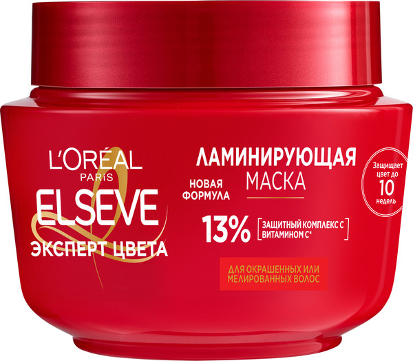 Изображение товара Маска для волос L'Oreal Paris Elseve Эксперт цвета (300мл)
