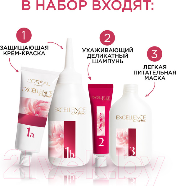 Изображение товара Крем-краска для волос L'Oreal Paris Color Excellence 8.13 (светло-русый бежевый)