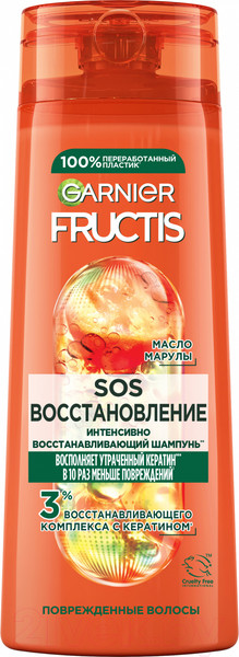 Изображение товара Шампунь для волос Garnier Fructis SOS-восстановление (400мл)