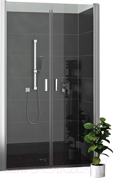 Изображение товара Душевая дверь Roltechnik Lega Lift Line LZCN2/80 (хром/прозрачное стекло)