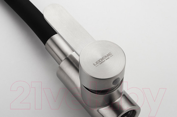 Изображение товара Смеситель Ledeme L74004-2 (черный)