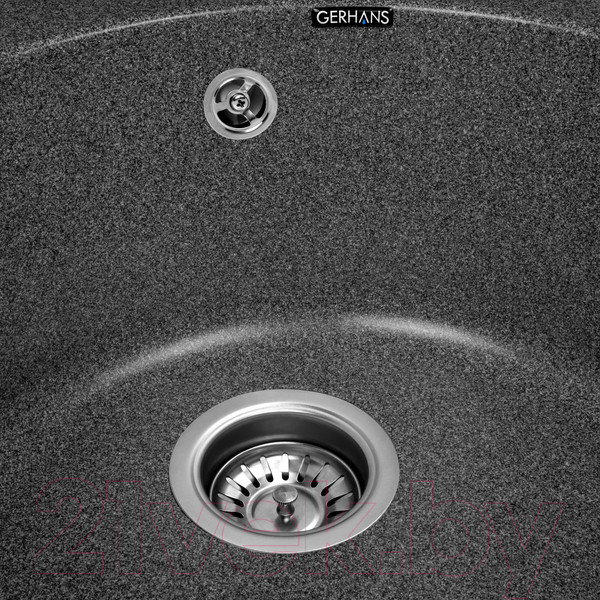 Изображение товара Мойка кухонная Gerhans A04 (графит)