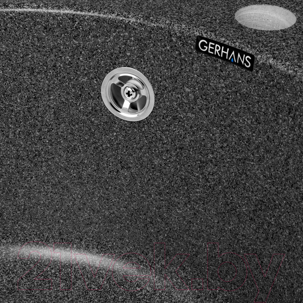 Изображение товара Мойка кухонная Gerhans A04 (графит)