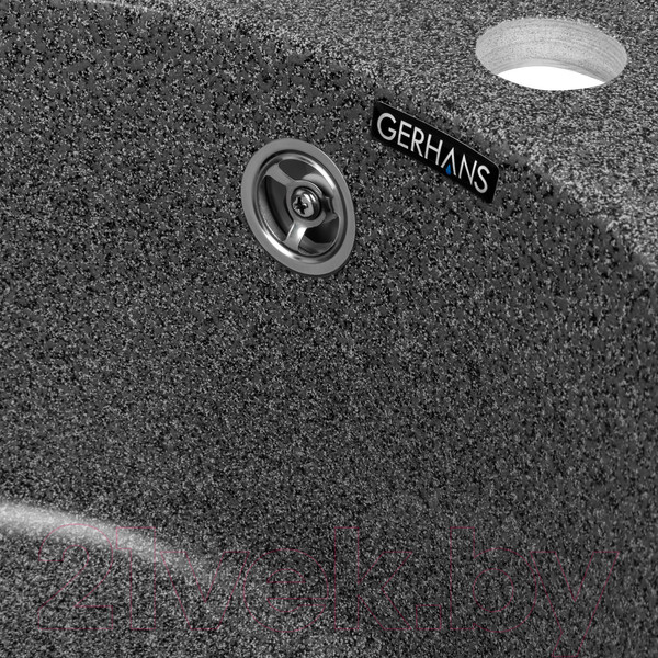 Изображение товара Мойка кухонная Gerhans A05 (графит)