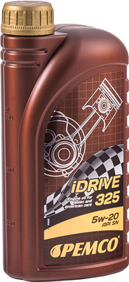 Изображение товара Моторное масло Pemco iDrive 325 5W20 SN / PM0325-1 (1л)