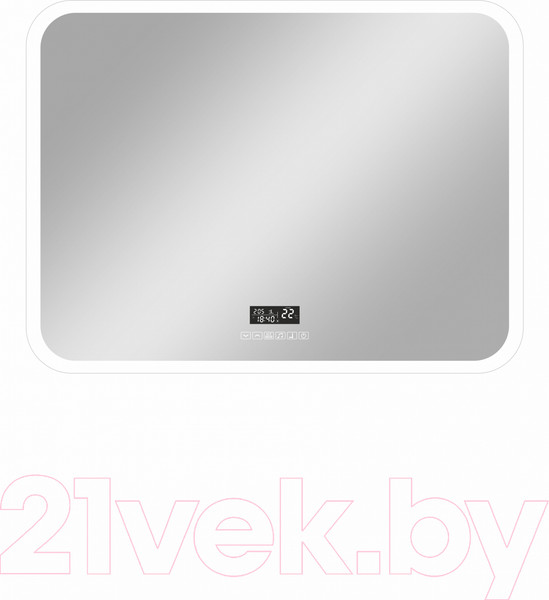 Изображение товара Зеркало Континент Demure Led 90x70 (с музыкальным блоком, подогревом)