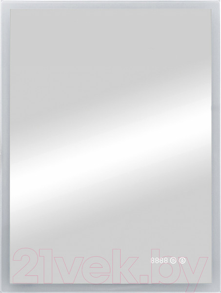 Изображение товара Зеркало Континент Sevilla Led 60x80 (с часами)