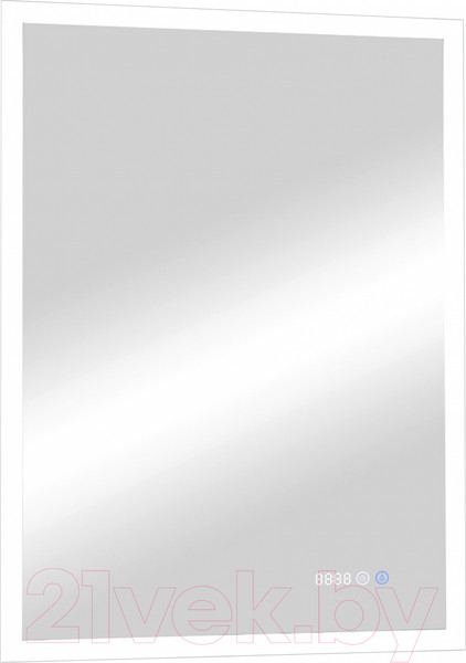 Изображение товара Зеркало Континент Sevilla Led 60x80 (с часами)