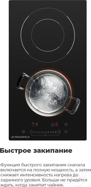 Изображение товара Электрическая варочная панель Maunfeld EVCE.292F.D-BK