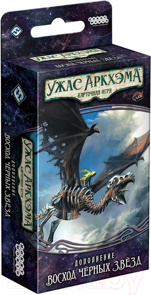 Изображение товара Дополнение к настольной игре Мир Хобби Ужас Аркхэма. Карточная игра: Путь в Каркозу.Восход чёрных звёзд
