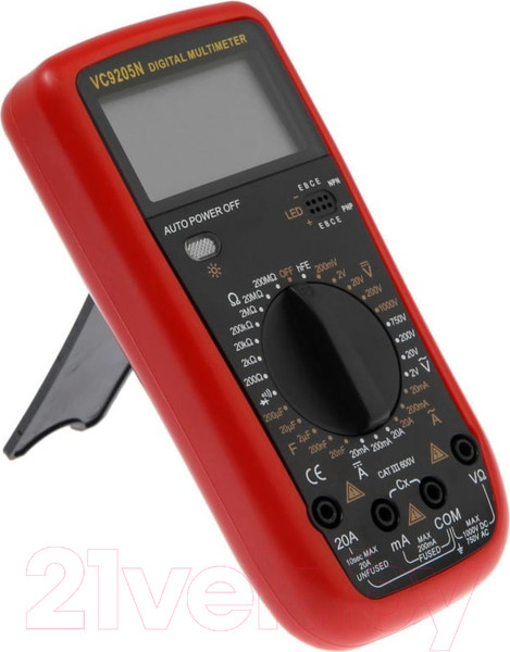 Изображение товара Мультиметр цифровой Tundra VC9205N (2768106)