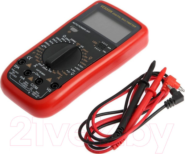 Изображение товара Мультиметр цифровой Tundra VC9205N (2768106)