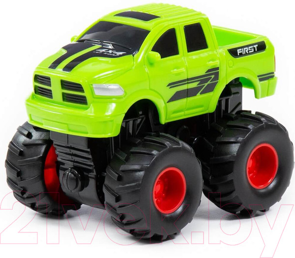 Изображение товара Автомобиль игрушечный Полесье Монстр Внедорожник пикап / 78803 (инерционный)
