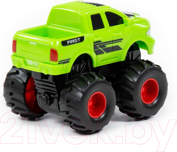 Изображение товара Автомобиль игрушечный Полесье Монстр Внедорожник пикап / 78803 (инерционный)