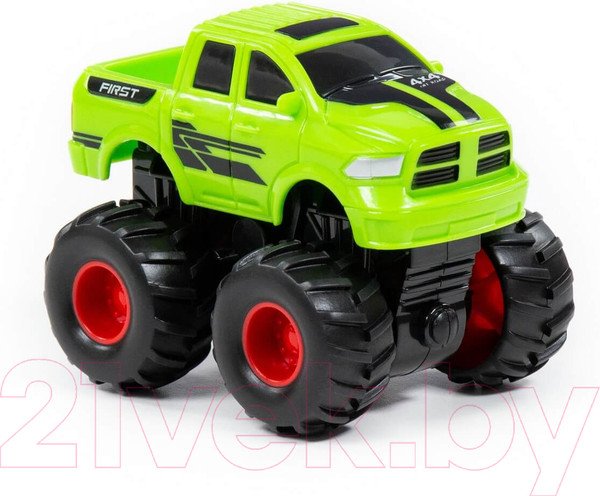 Изображение товара Автомобиль игрушечный Полесье Монстр Внедорожник пикап / 78803 (инерционный)