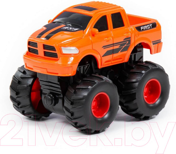 Изображение товара Автомобиль игрушечный Полесье Монстр Внедорожник пикап / 78803 (инерционный)